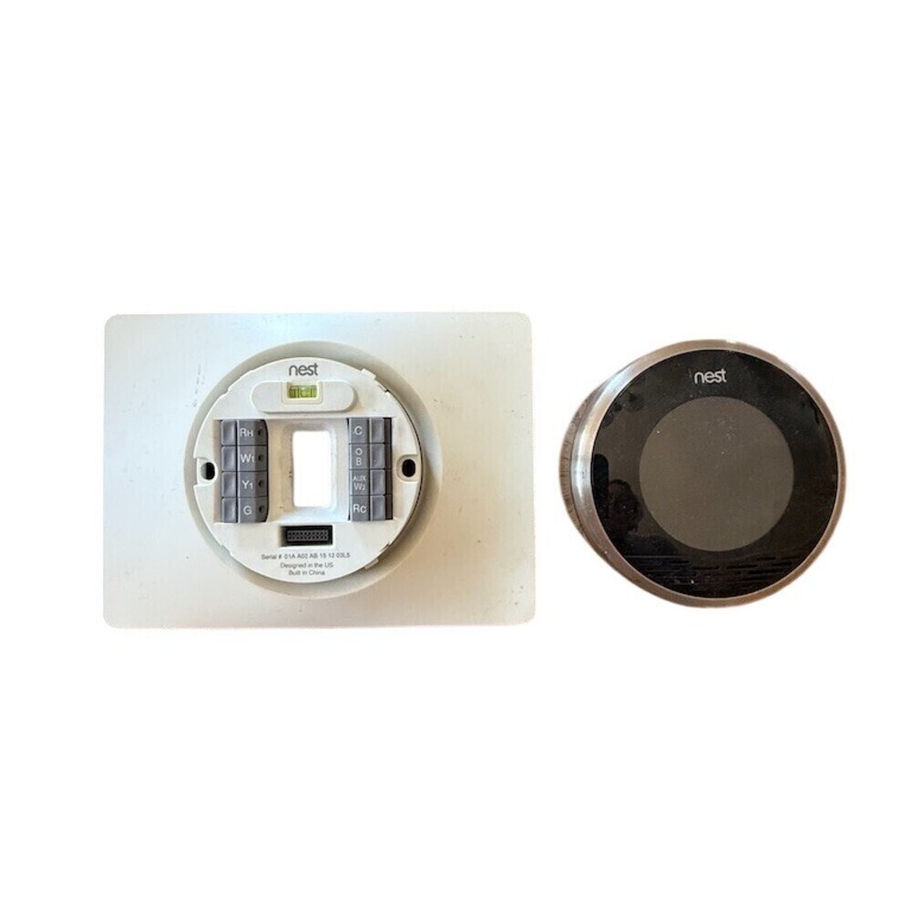Nest Learning Thermostat 1st Generation Black Smart Thermostat